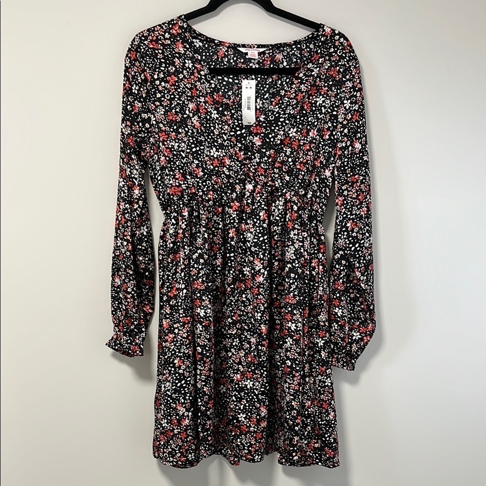 NWT Floral Long Sleeve Dress Joe Fresh